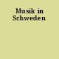 Musik in Schweden