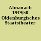 Almanach 1949/50 Oldenburgisches Staatstheater