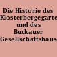 Die Historie des Klosterbergegartens und des Buckauer Gesellschaftshauses