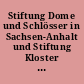 Stiftung Dome und Schlösser in Sachsen-Anhalt und Stiftung Kloster Michaelstein : Jahrbuch