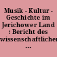 Musik - Kultur - Geschichte im Jerichower Land : Bericht des wissenschaftlichen Kolloquiums am 27. Septemenr 2014 in Genthin