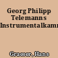 Georg Philipp Telemanns Instrumentalkammermusik