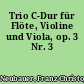 Trio C-Dur für Flöte, Violine und Viola, op. 3 Nr. 3