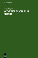 Wörterbuch zur Musik : deutsch-französisch, französisch-deutsch = Dictionnaire de la terminologie musicale