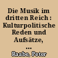 Die Musik im dritten Reich : Kulturpolitische Reden und Aufsätze, 1. Bd.