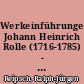 Werkeinführungen: Johann Heinrich Rolle (1716-1785) - Singet dem Herrn ein neues Lied /Georg Philipp Telemann (1681-1767) - Deus, judicium tuum (Psalm 71) TVWV 7:7 / Das befreite Israel TVWV 6:5